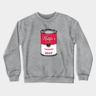 Antifa's Revolutionary Throwing Soup Crewneck Sweatshirt